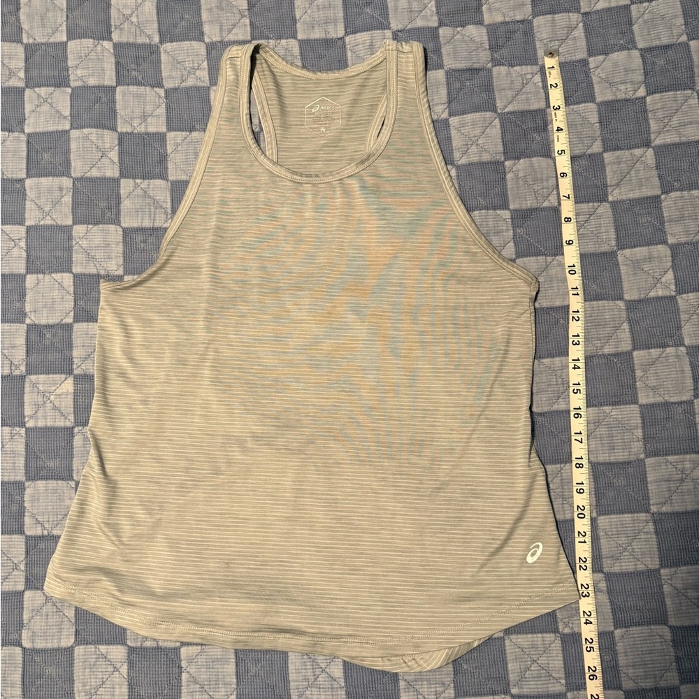 Asics Light Grey Athletic Tank
